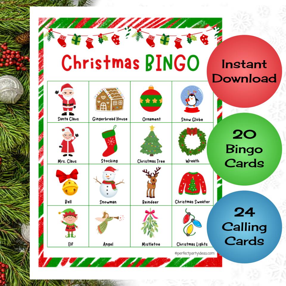 Christmas Bingo Game