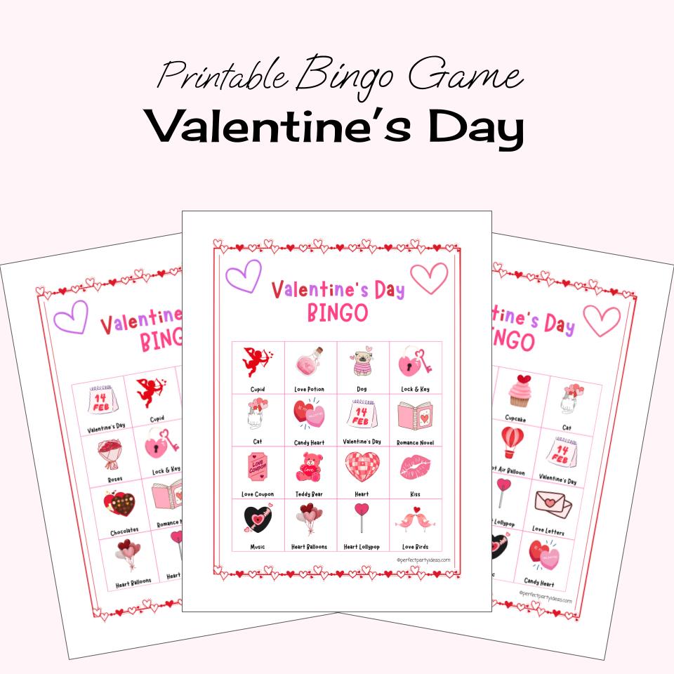 Valentine's Day Bingo