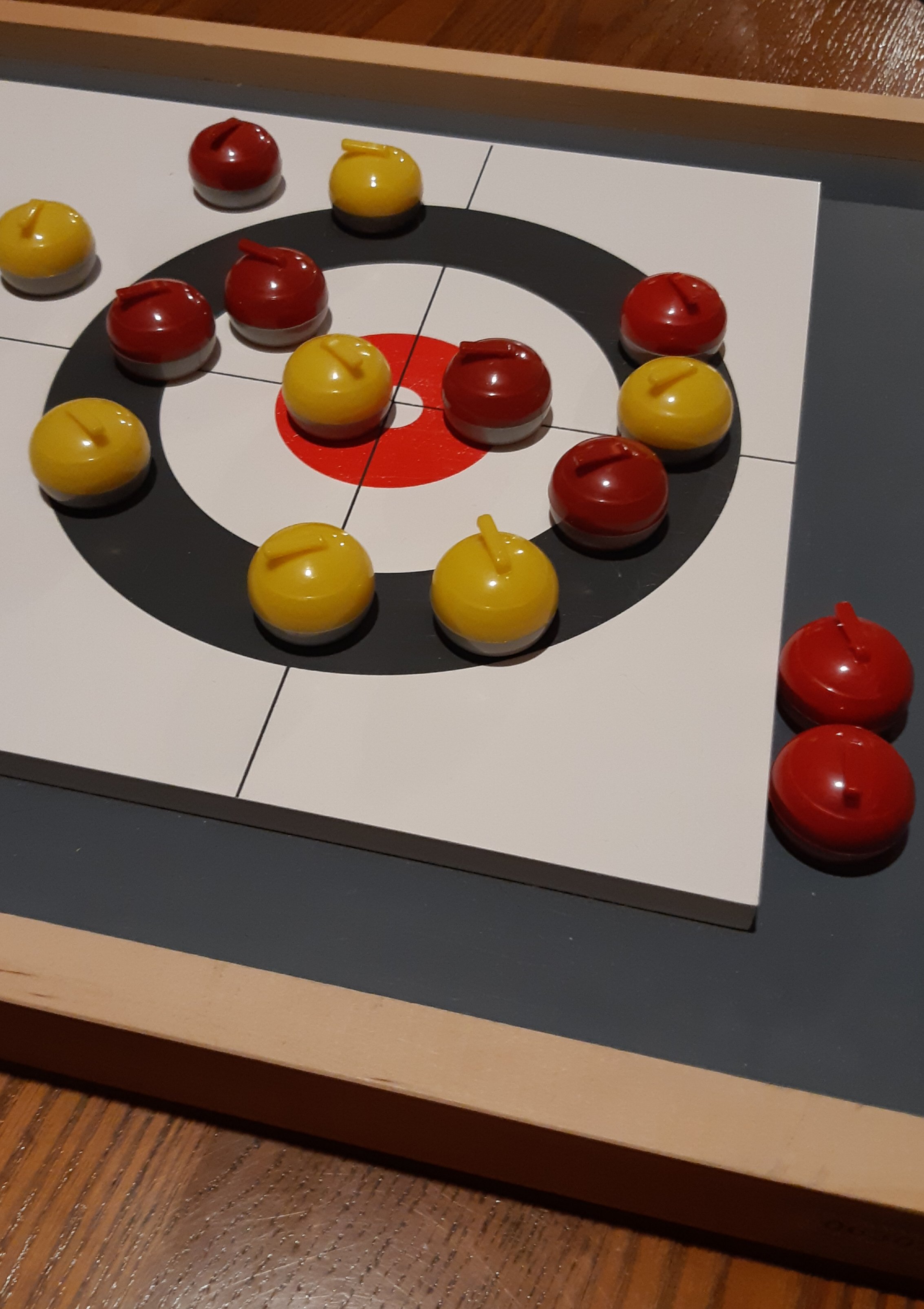 Curling party board game